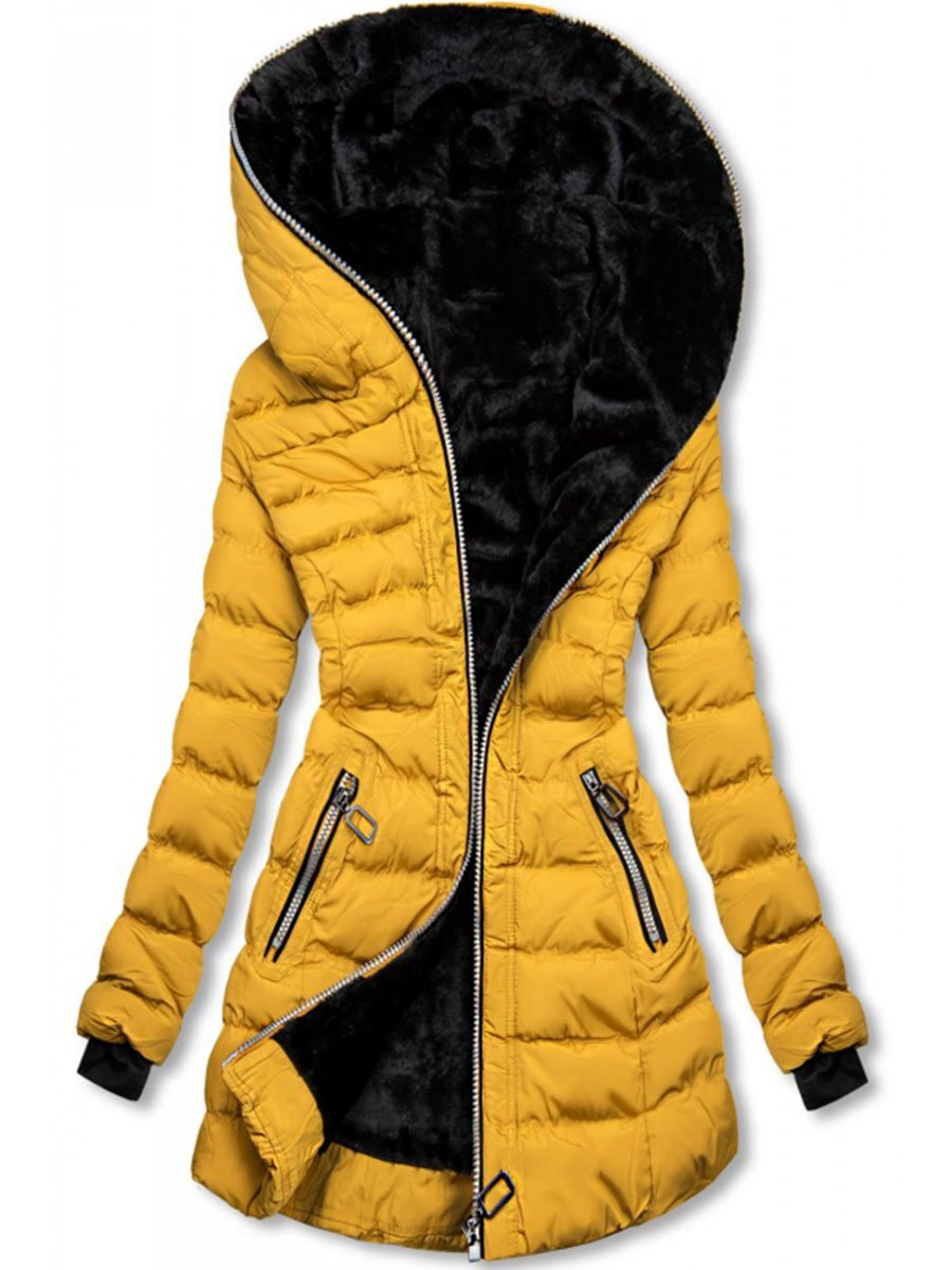 Winterjacke Gepolstert Warm Plüschfutter