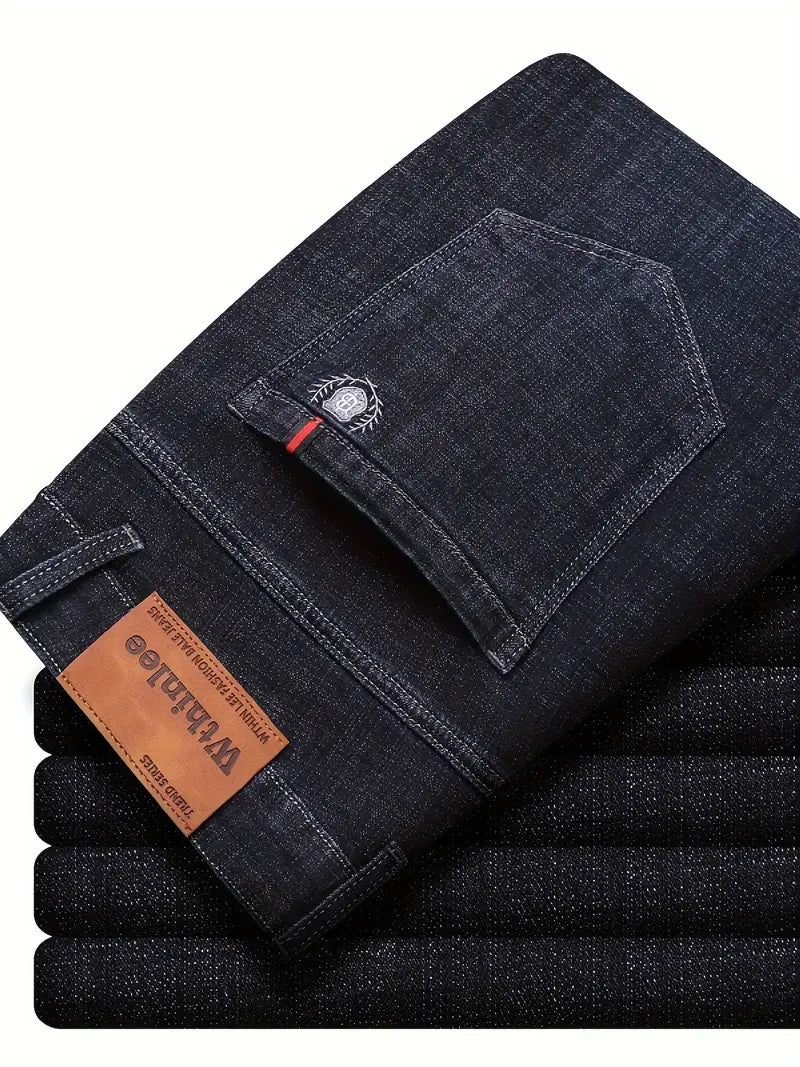 Herren Jeans Klassisch Slim Fit