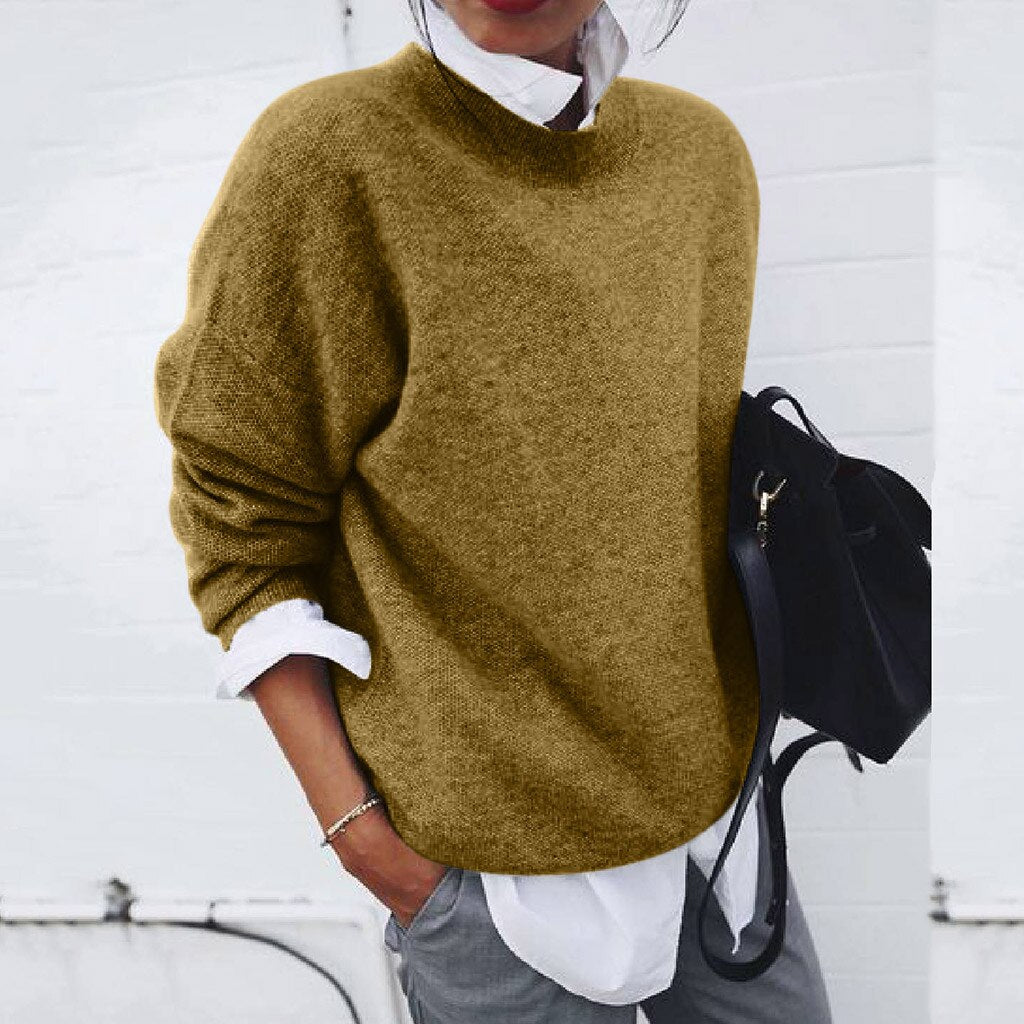 Weiches Kleid | Damen Pullover Kuschelwarm