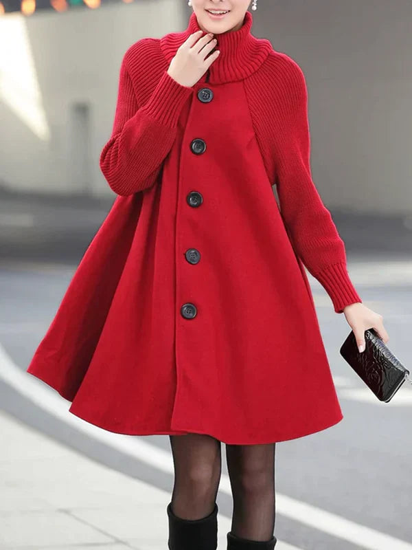 Warmes Winterkleid Große Größen