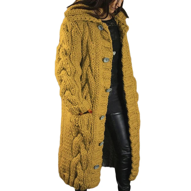 Elegante Kleidung Dick Strick