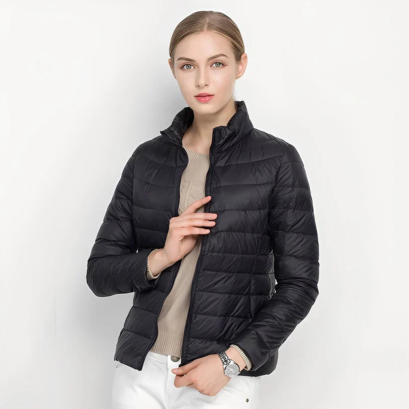 Damen Steppjacke Slim Fit Warm
