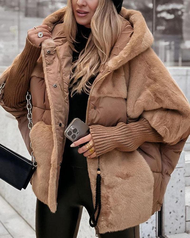 Kapuzenjacke Warm Isoliert