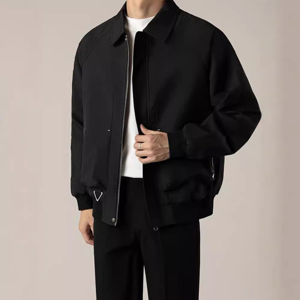Herren Bomberjacke Sportlich Freizeitlook