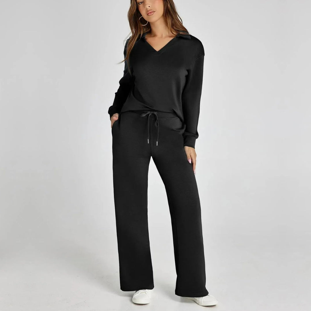 Damen Loungewear Set mit Bequemen Hosen