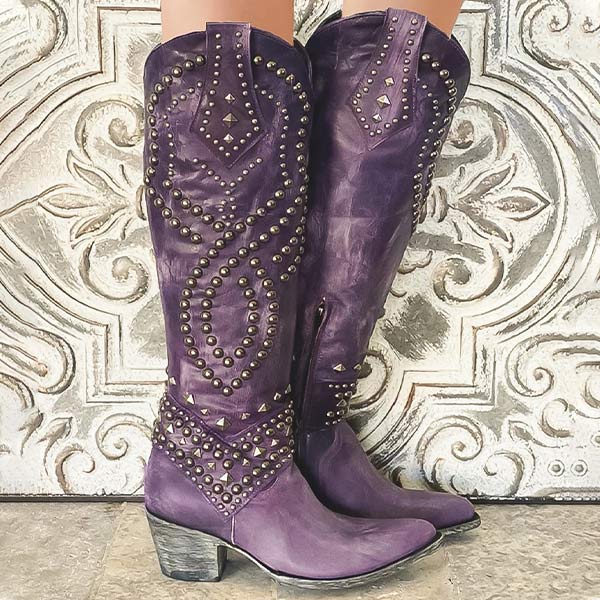 Stilvolle Stiefel Damen Hoch Absatz
