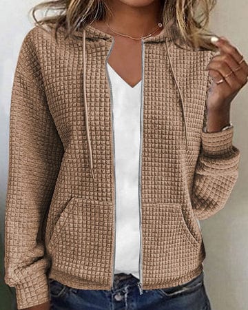 Stylische Kapuzenjacke Hochwertig Casual Wear