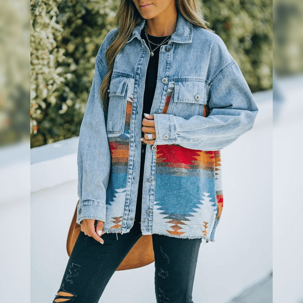 Stylische Frauencoat Elegant Design - IdealeKleiden