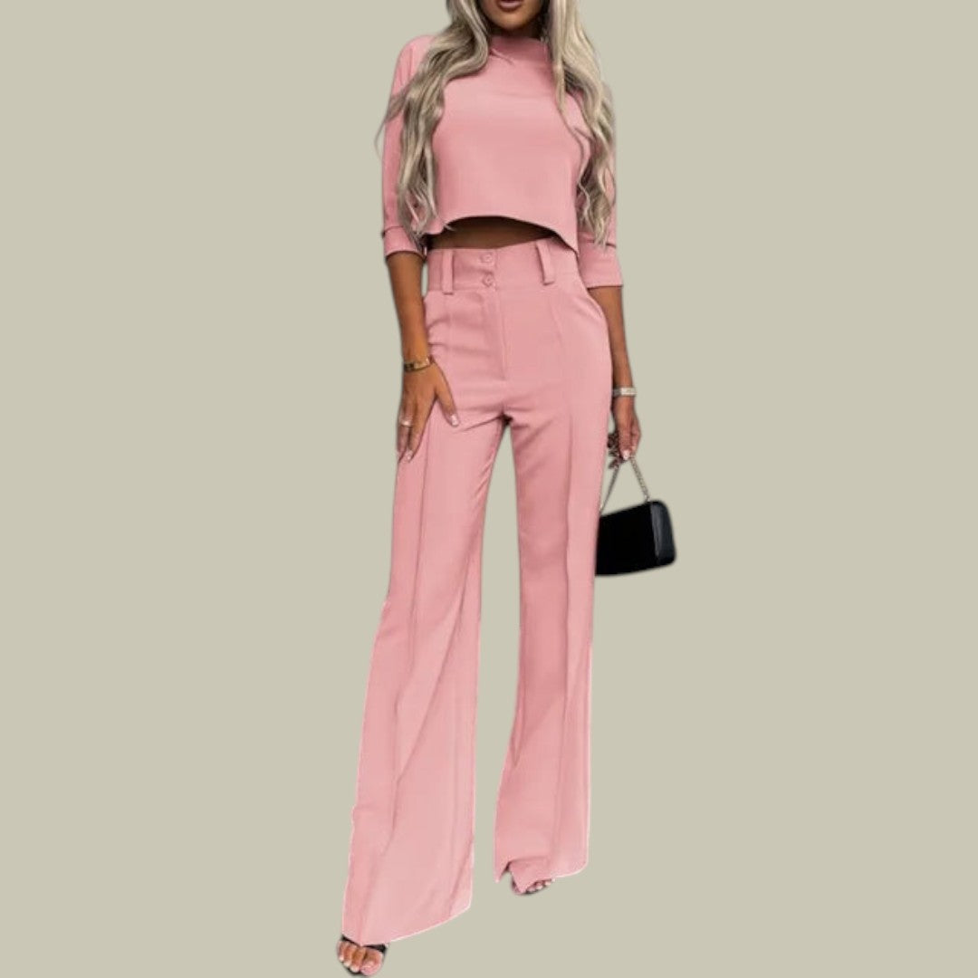 Elegantes Damen-Zweiteiler Set