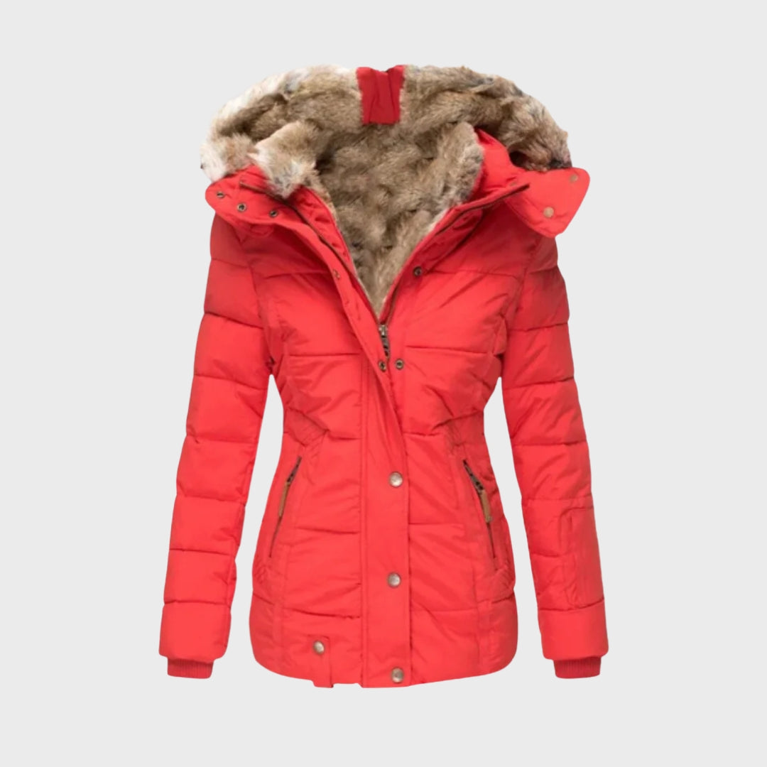Warmes Daunenjacke Fleece Gefüttert