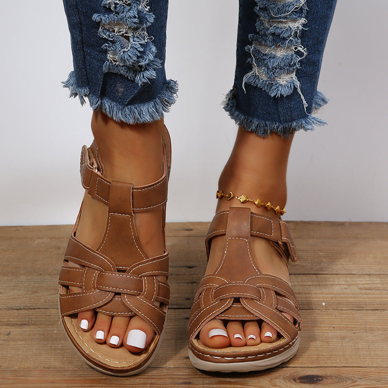 Bequeme Klettschuhe Damen Komfort Sohle