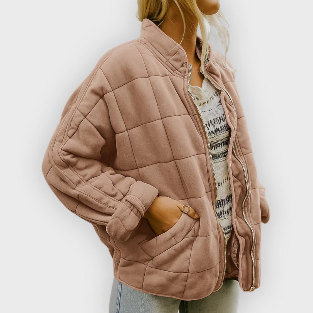 Stilvolle Damenjacke Herbst Modell