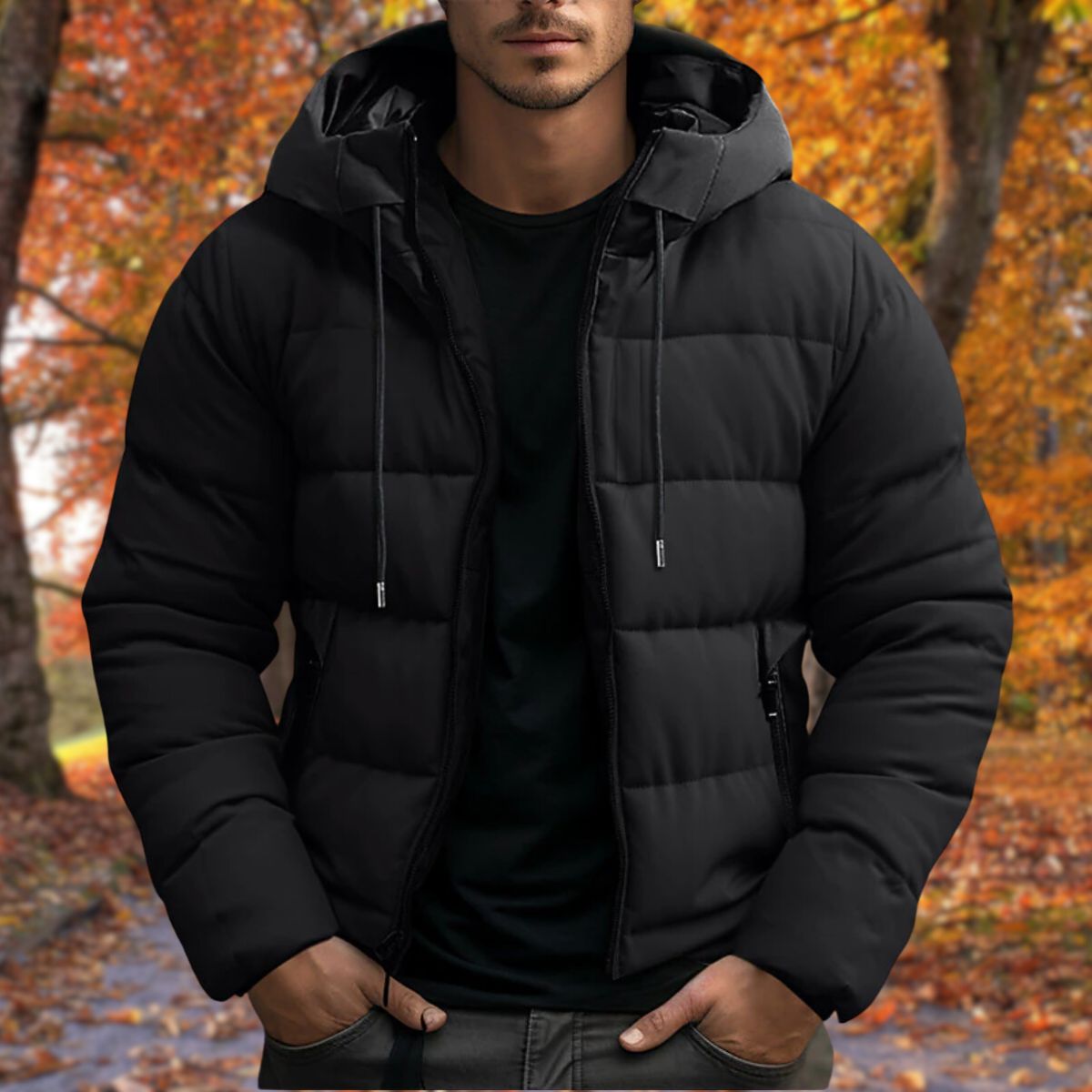 Herren Winterjacke Wasserfest Isoliert