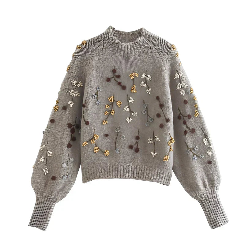Eleganter Strickpullover Damen Modern