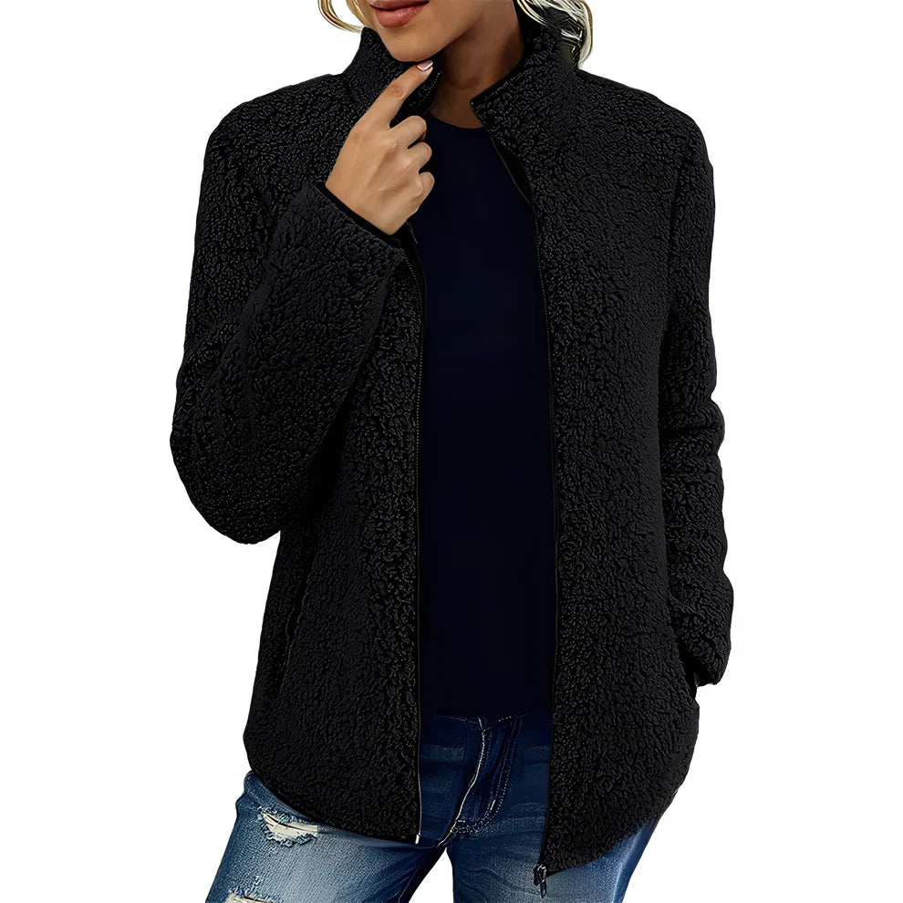 Warme Fleecejacke Damen Softshell