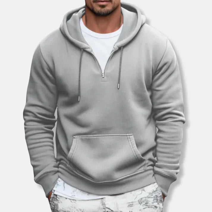 Morten - Casual Sweatshirt mit Känguru-Tasche und Lockerem Sitz