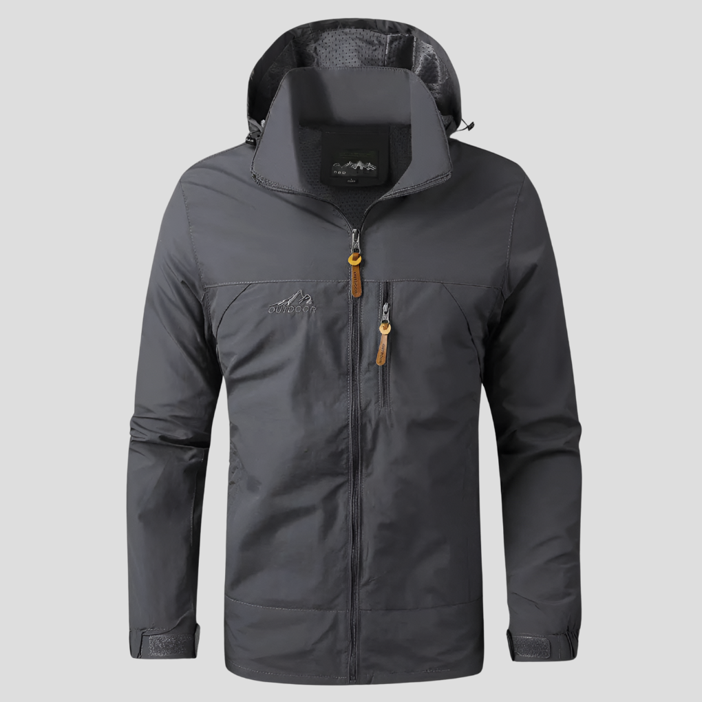 Wasserabweisende Outdoorjacke Herren Regenjacke