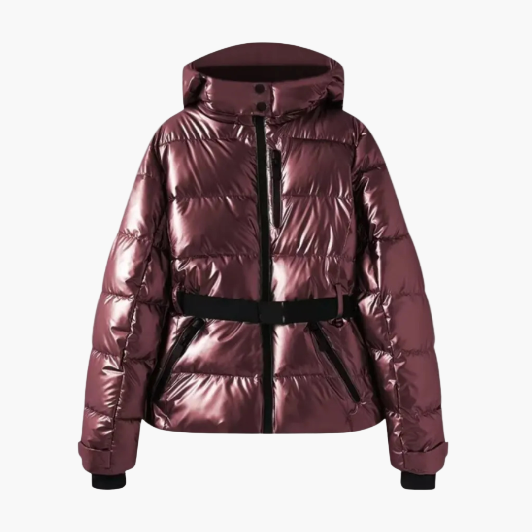 Elegante Steppjacke Damen Winterjacke Wasserabweisend