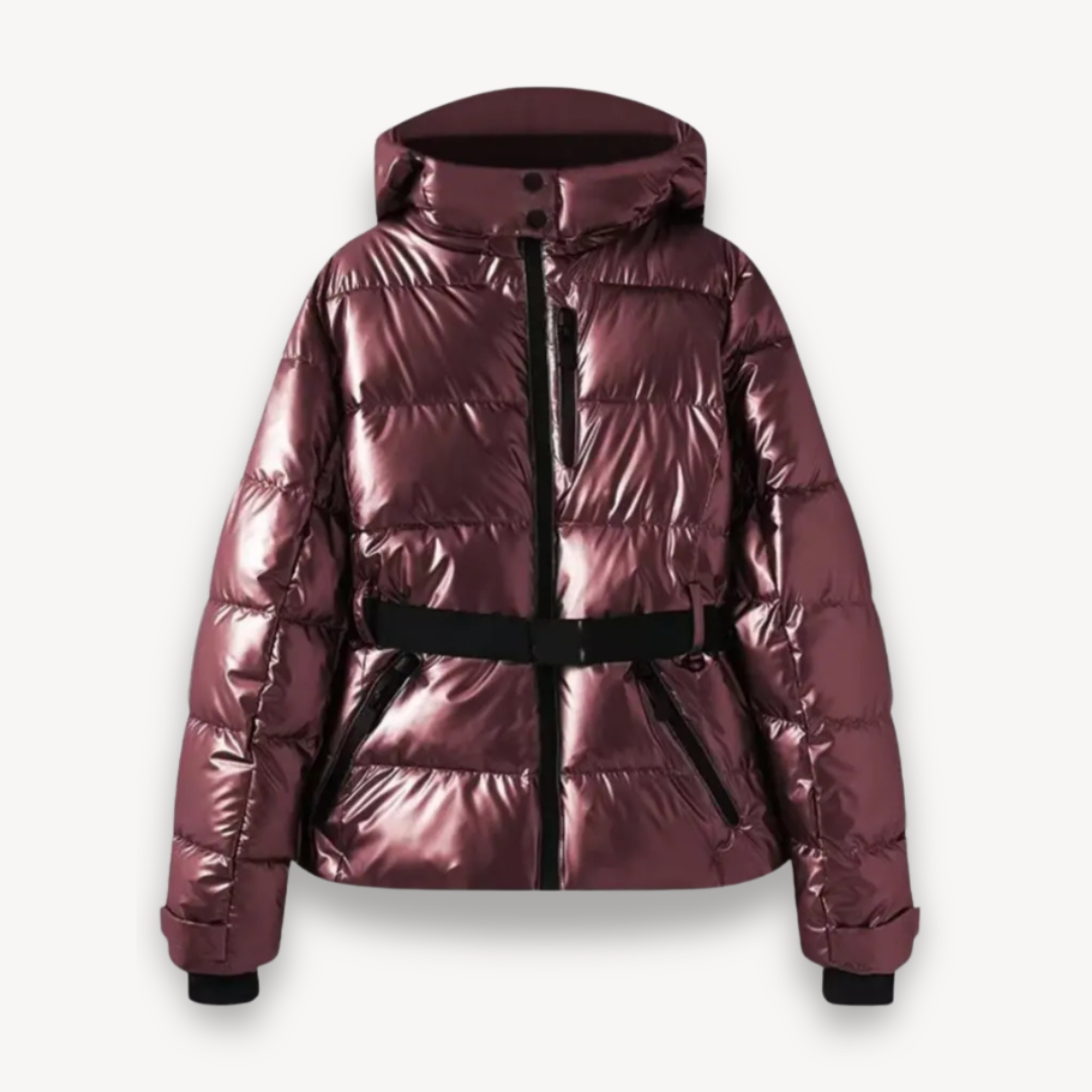 Damen Gürteltasche mit Stylisher Pufferjacke