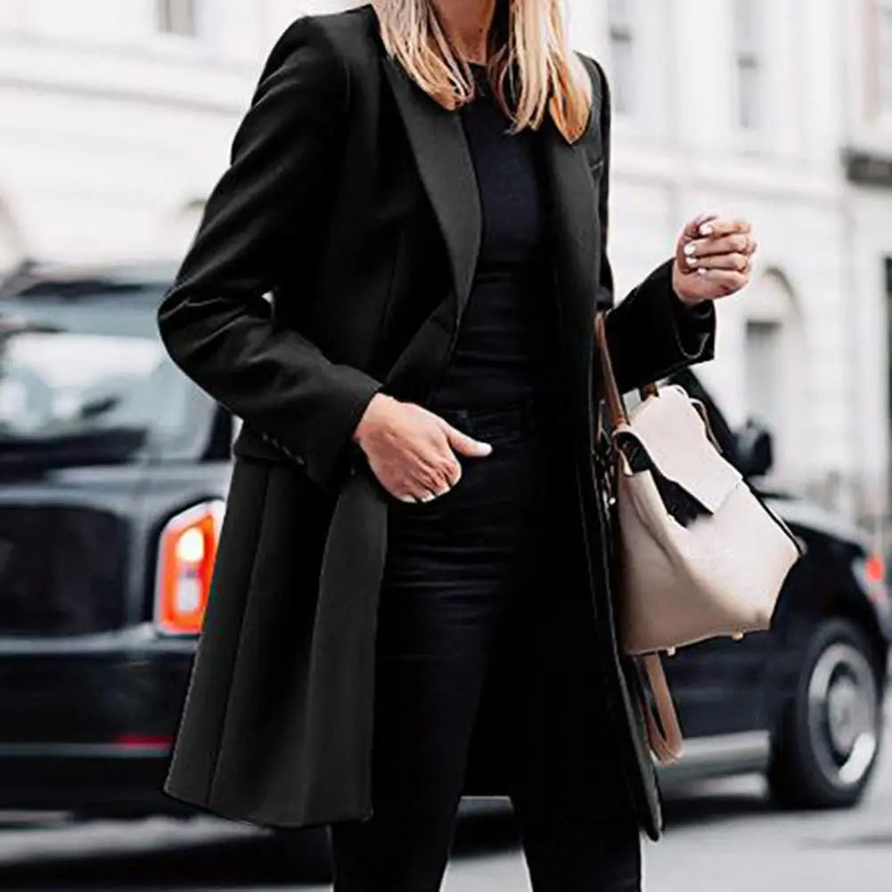 Boho Chic Trenchcoat Damen Winter