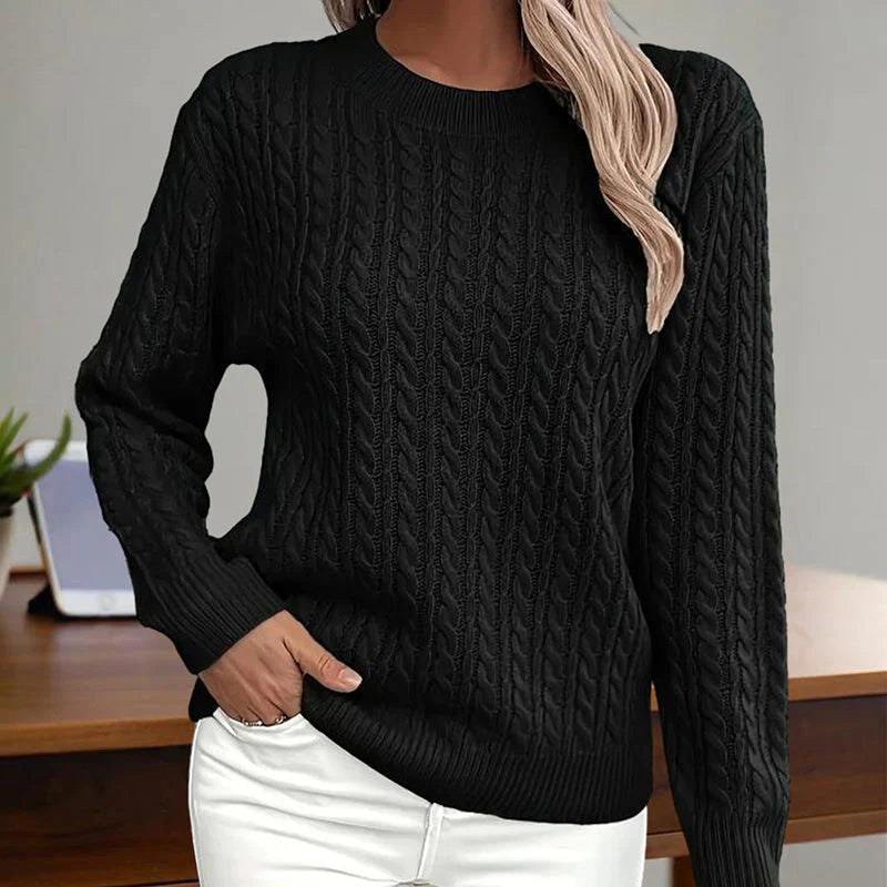 Stylischer Damen Pullover mit Struktur