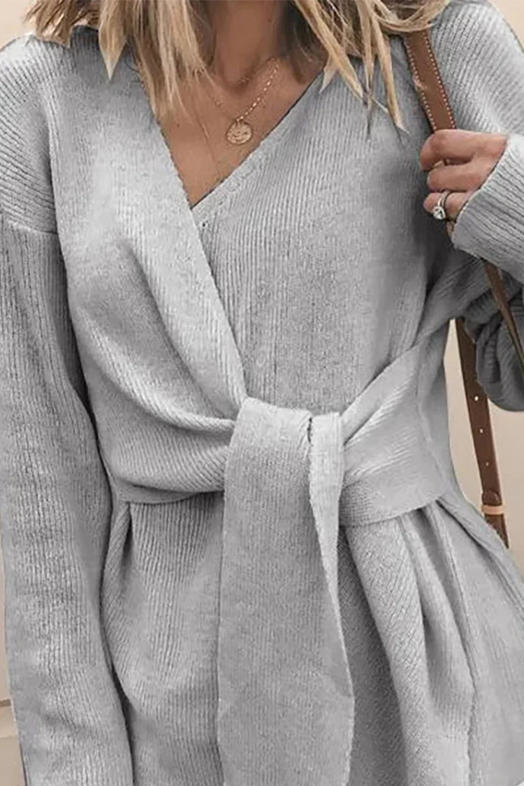 Mode Strickjacke Patchwork Chic