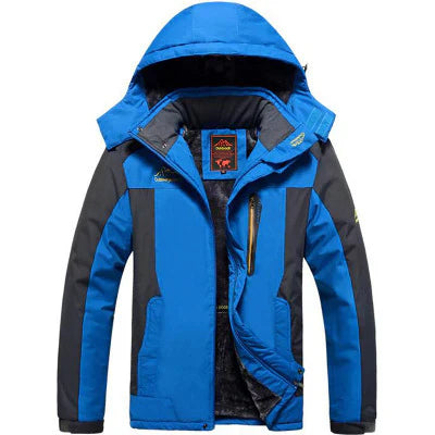 Damen Winterjacke Warm Kapuze Elegant