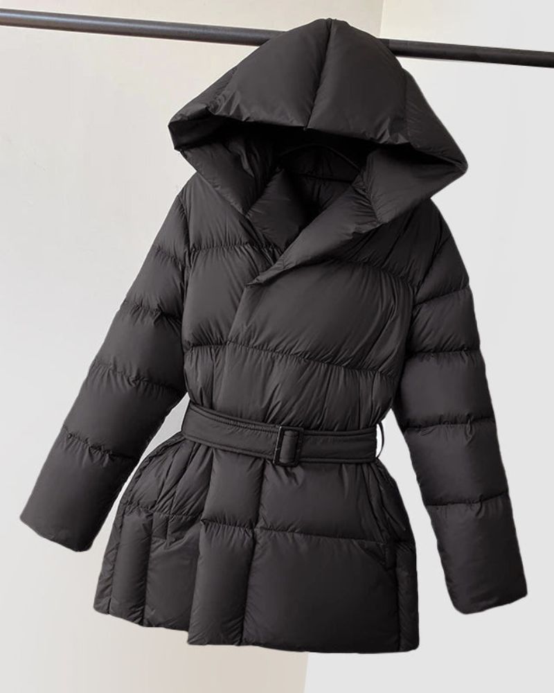 Isolierte Winterjacke Damen Daunen Warm
