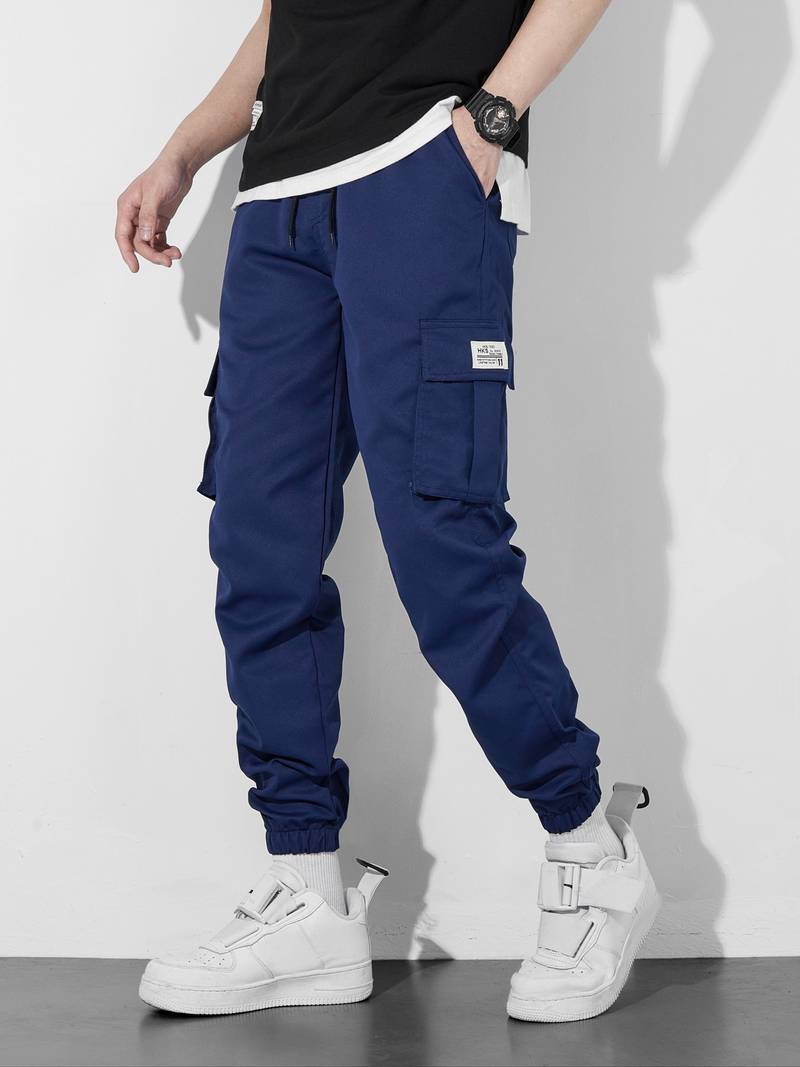 Herren Cargo Hose Bequem Vielfach Taschen