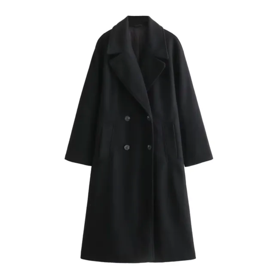 Eleganter Wintermantel Damenschal