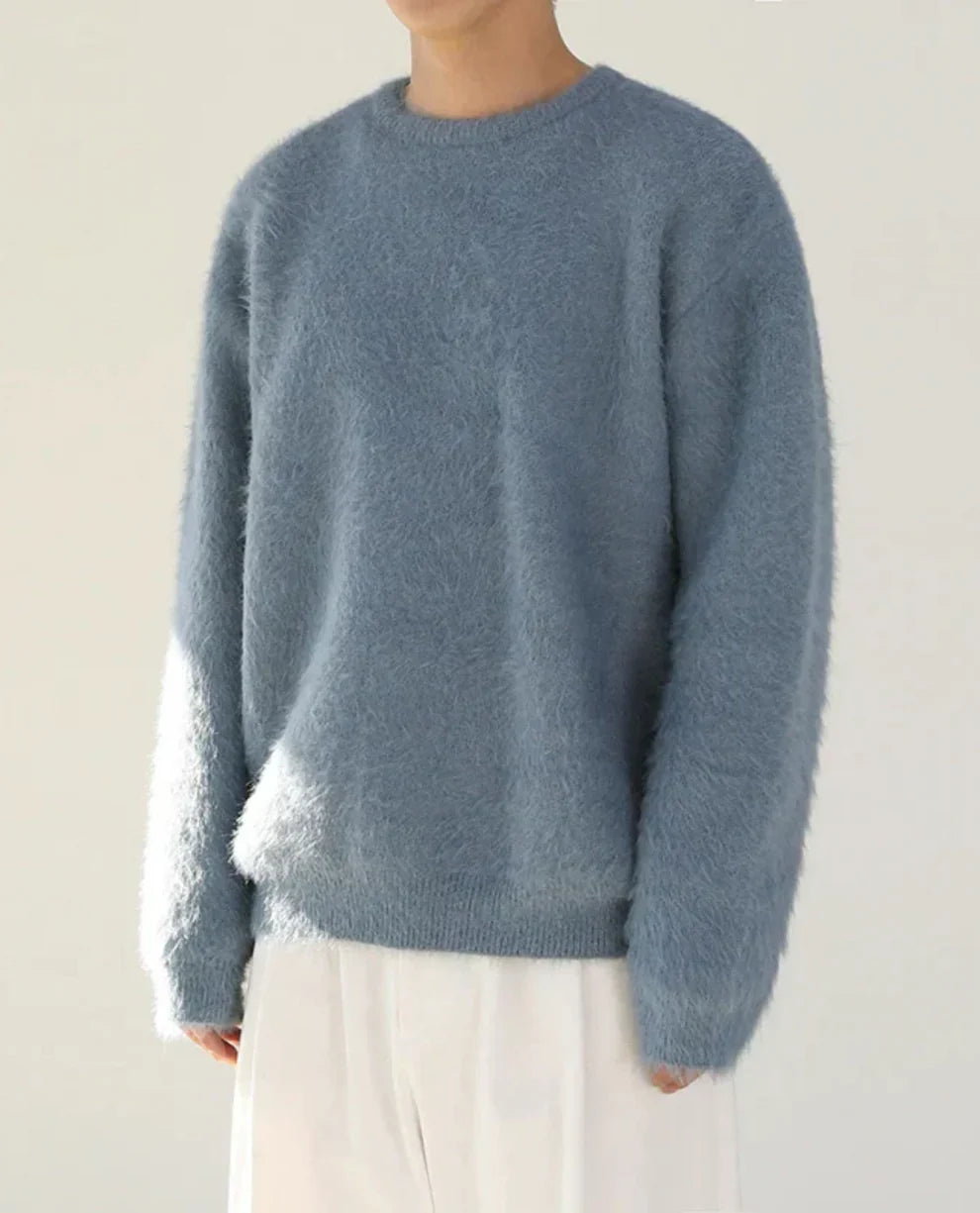 Weicher Herren Pullover Rundhals Design