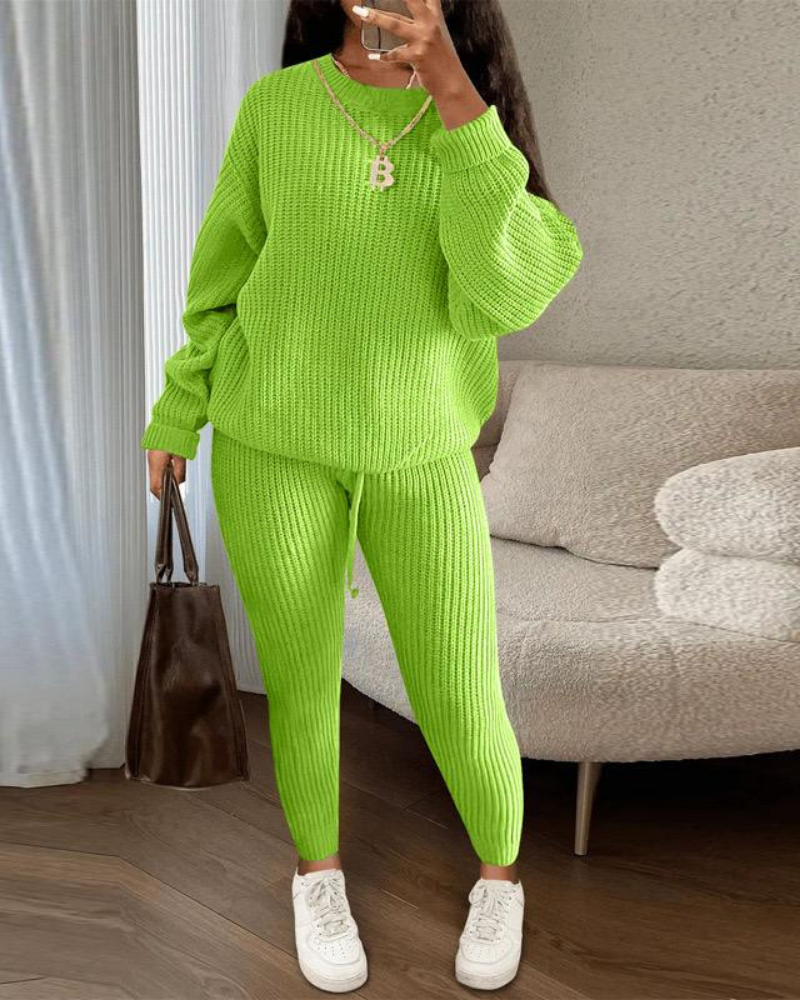 Bequeme 2-teilige Loungewear Damen Set