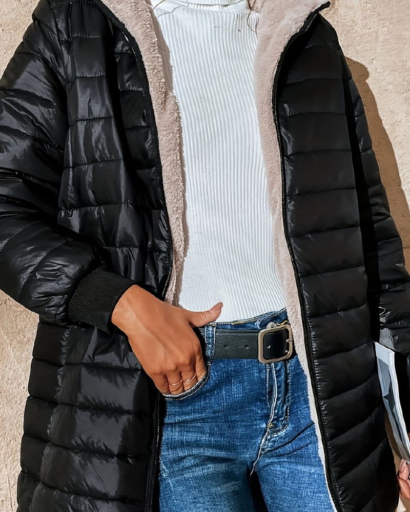 Wintermantel Damen Gefüttert Warm