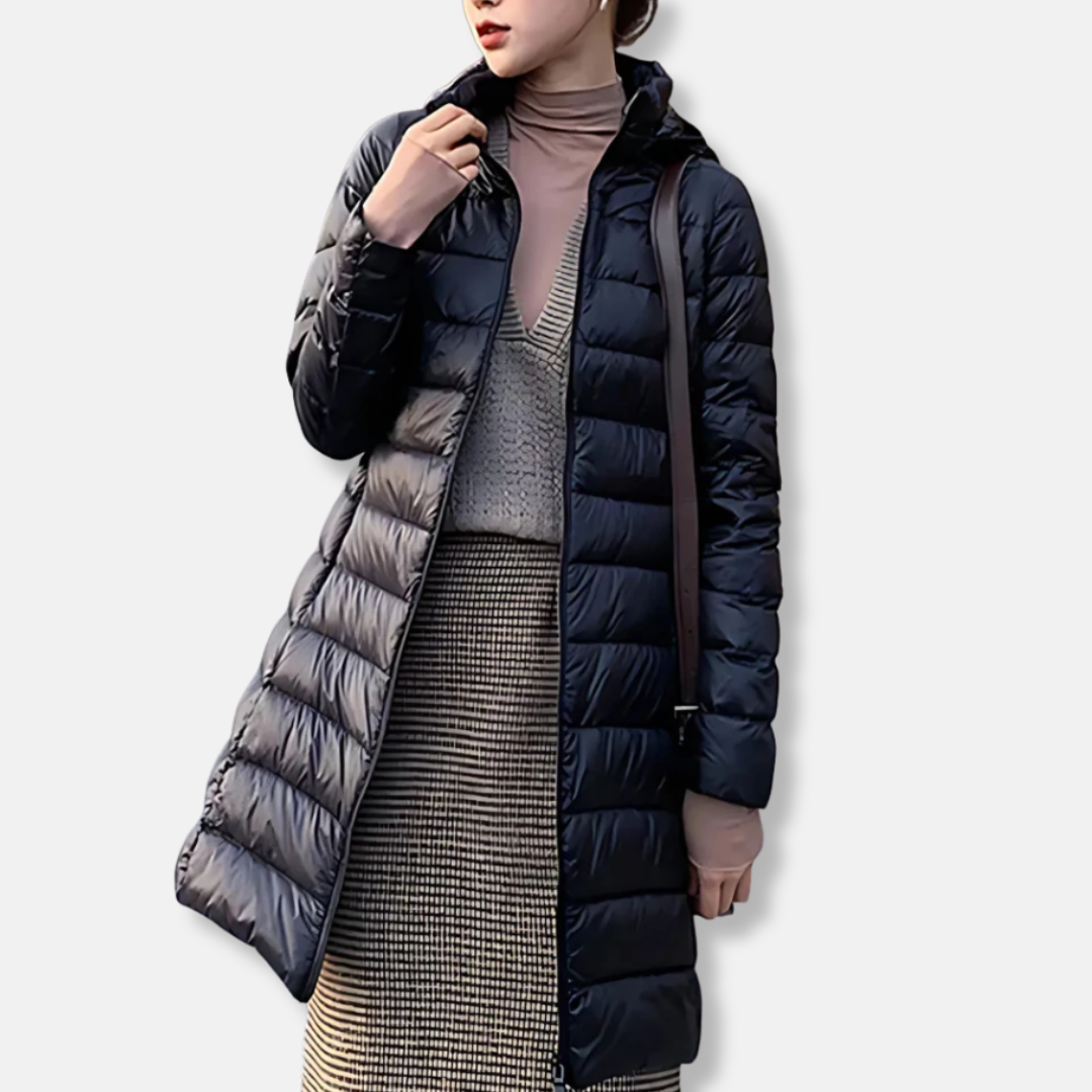 Winterjacke Damen Leicht Gesteppt Kapuze