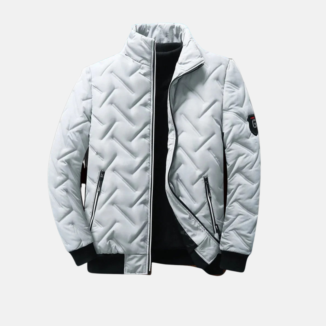 Warme Steppjacke Hochcoller Wintermantel