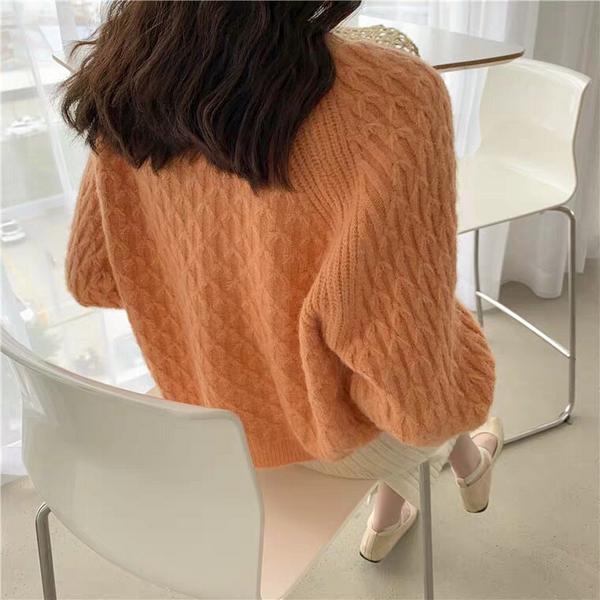 Nora Strickpullover Weich Kuschelig Design