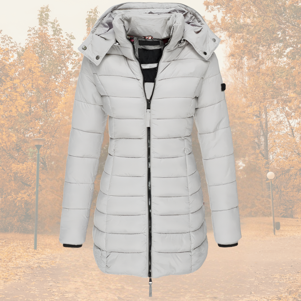 Winterjacke Damen Wattierte Kapuze