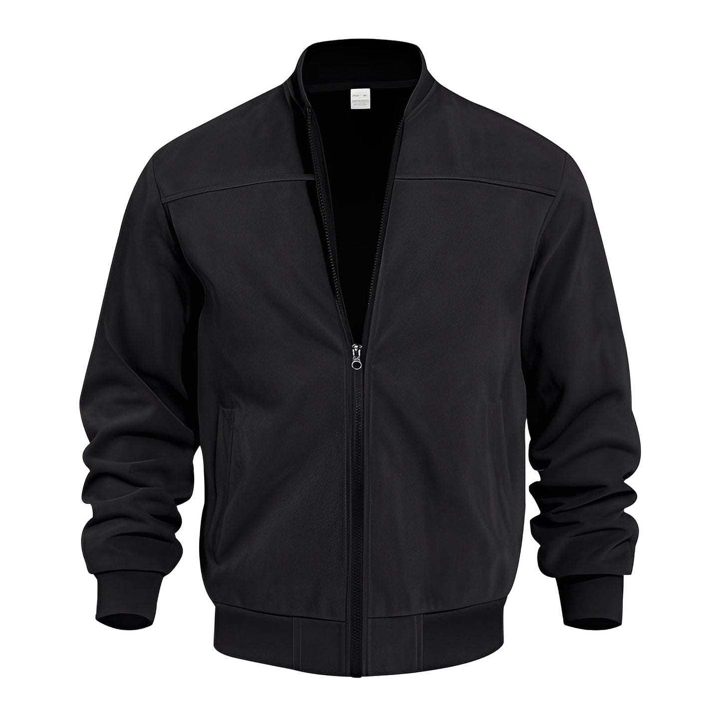 Männer Lederjacke Elegant Wildleder