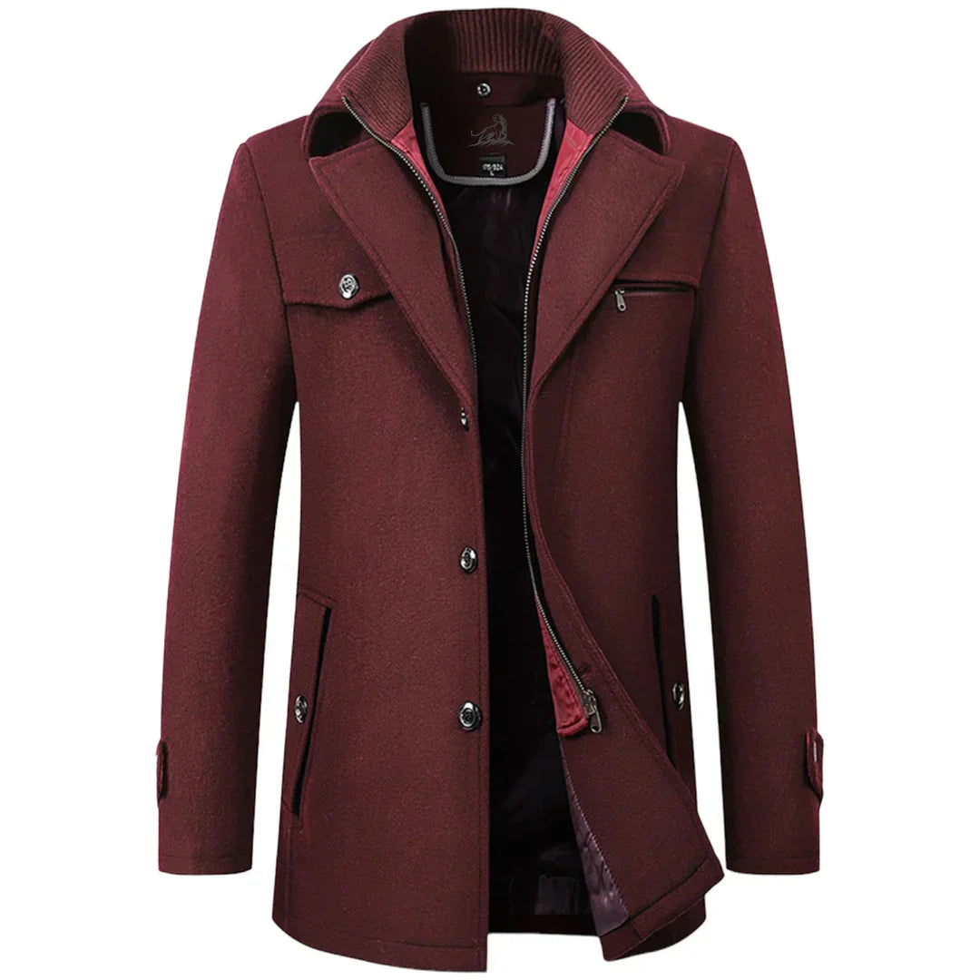 Stylische Herren Winterjacke Bequem