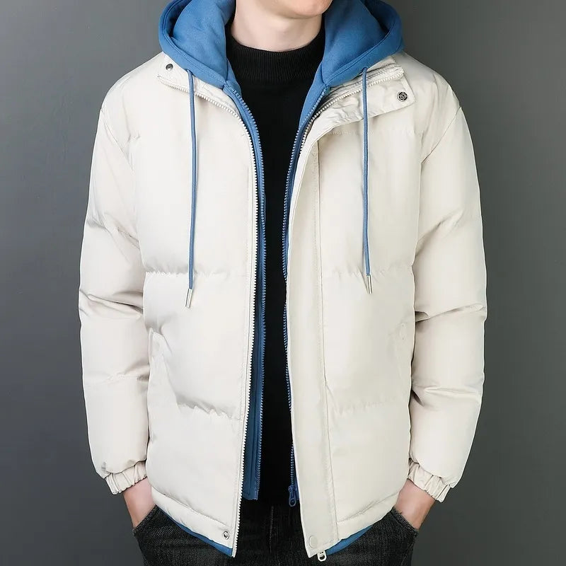 Herren Winterjacke Warm Dicht Verstärkt