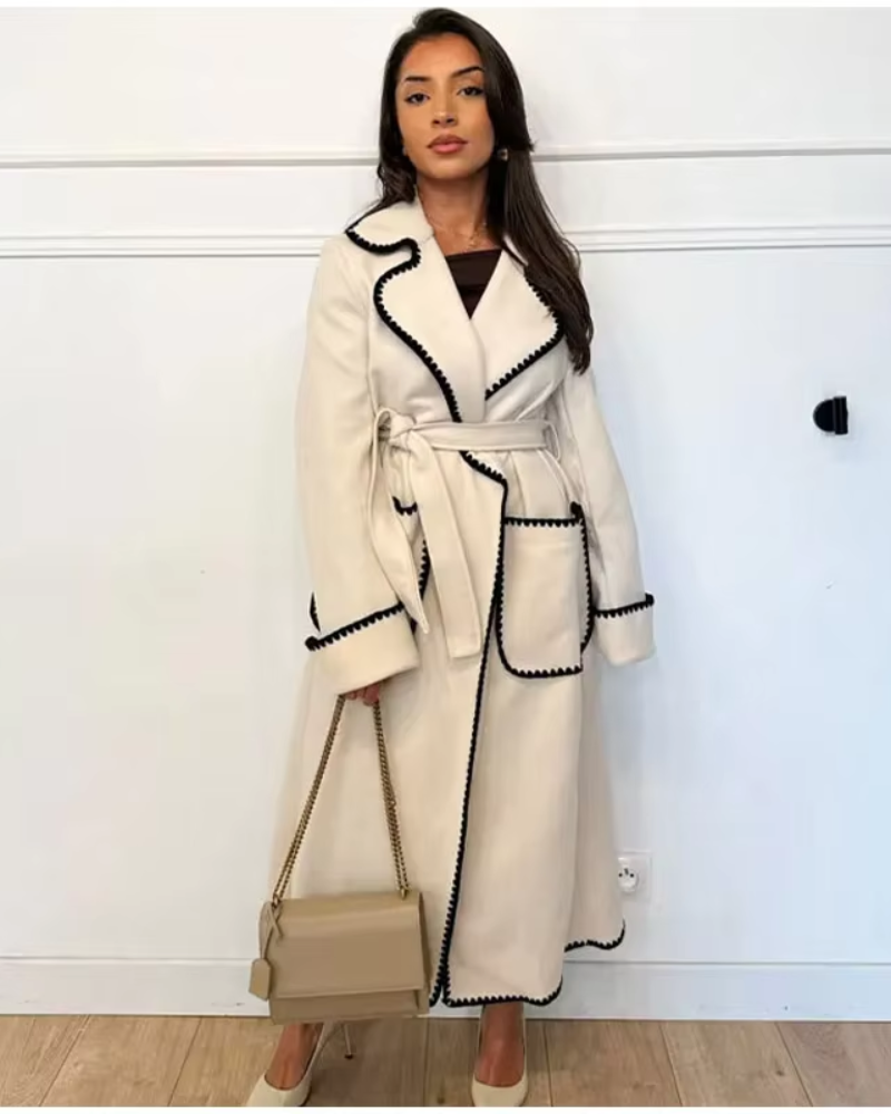 Stylische Damenjacke Lang & Elegант