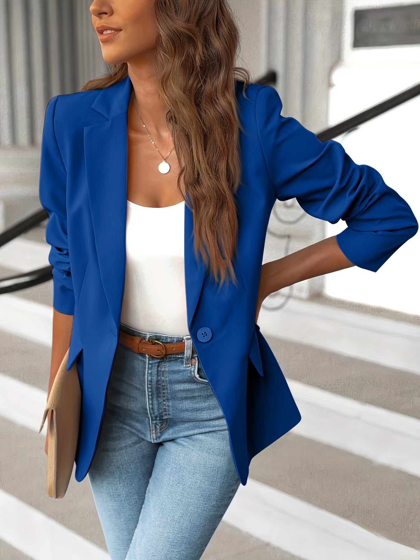 Praktischer Blazer Herren mit SeitenTaschen