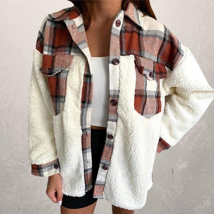 Damen Jacke Baumwolle Weich und Warm