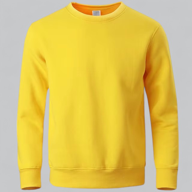 Bequemes Sweatshirt Rundhals Männer