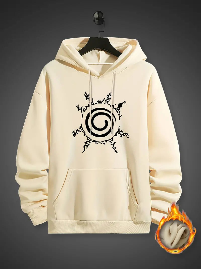 Herren Kapuzenpullover Sonne Trendy Design