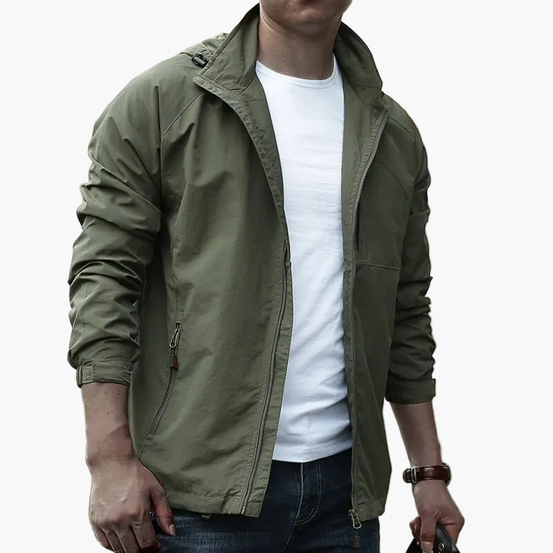 Praktische Outdoorjacke Wasserdicht Atmungsaktiv Sommer