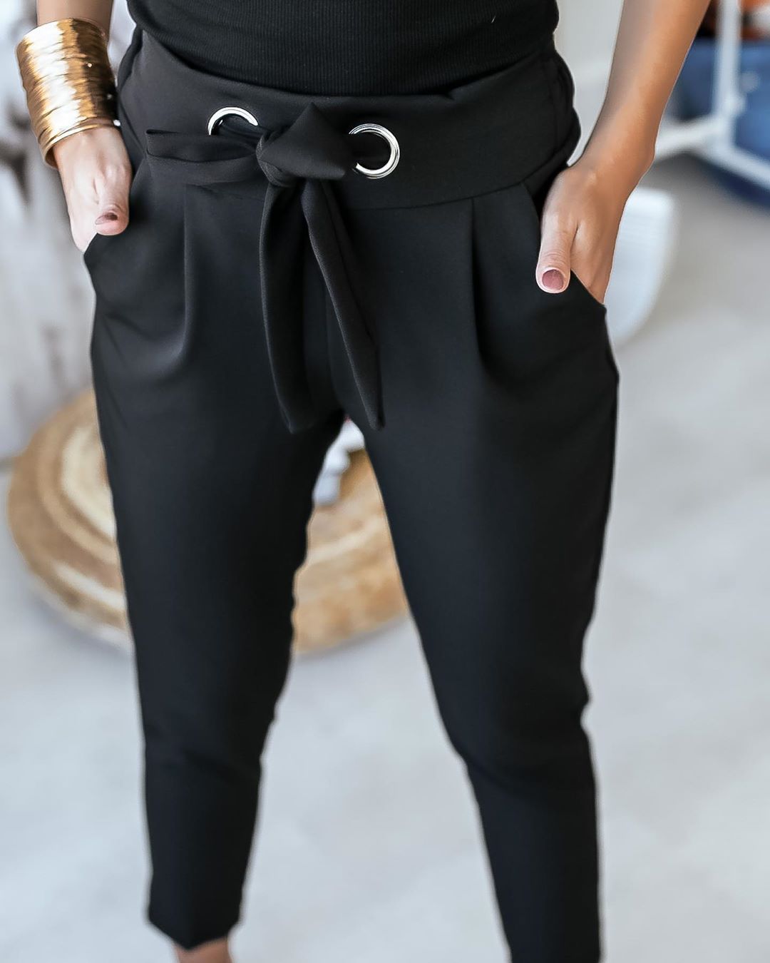 Elegante Maxikleid Mit Hoher Taille Leicht Baumwolle