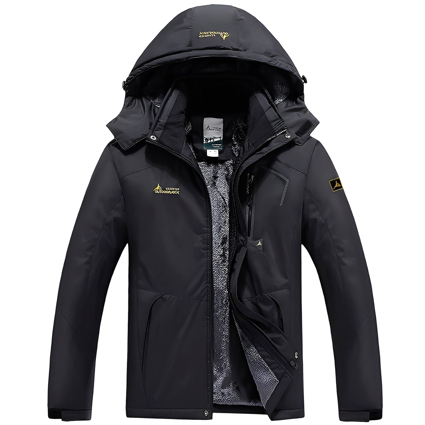 Warmes Winterkleid Frauen Fleece Jacke Modern