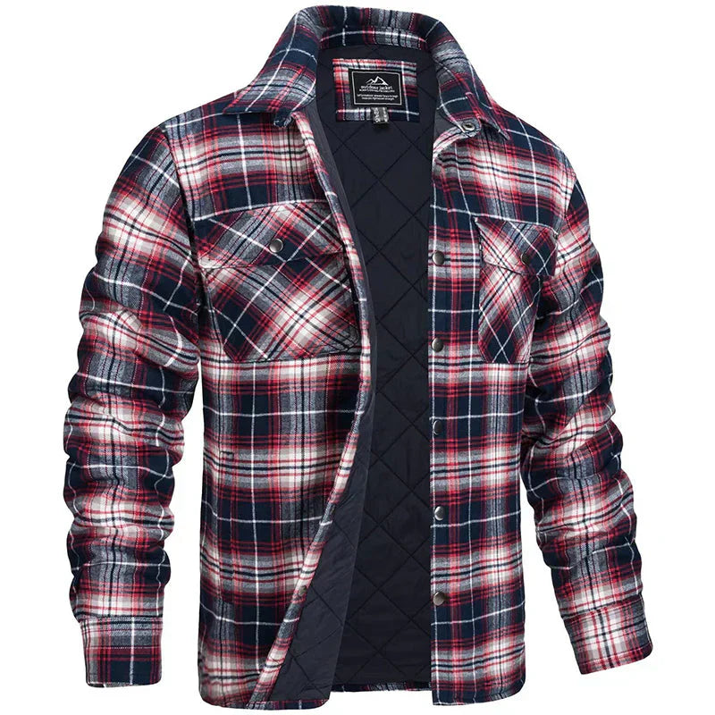 Herren Flanell Hemd Modern Schnitt