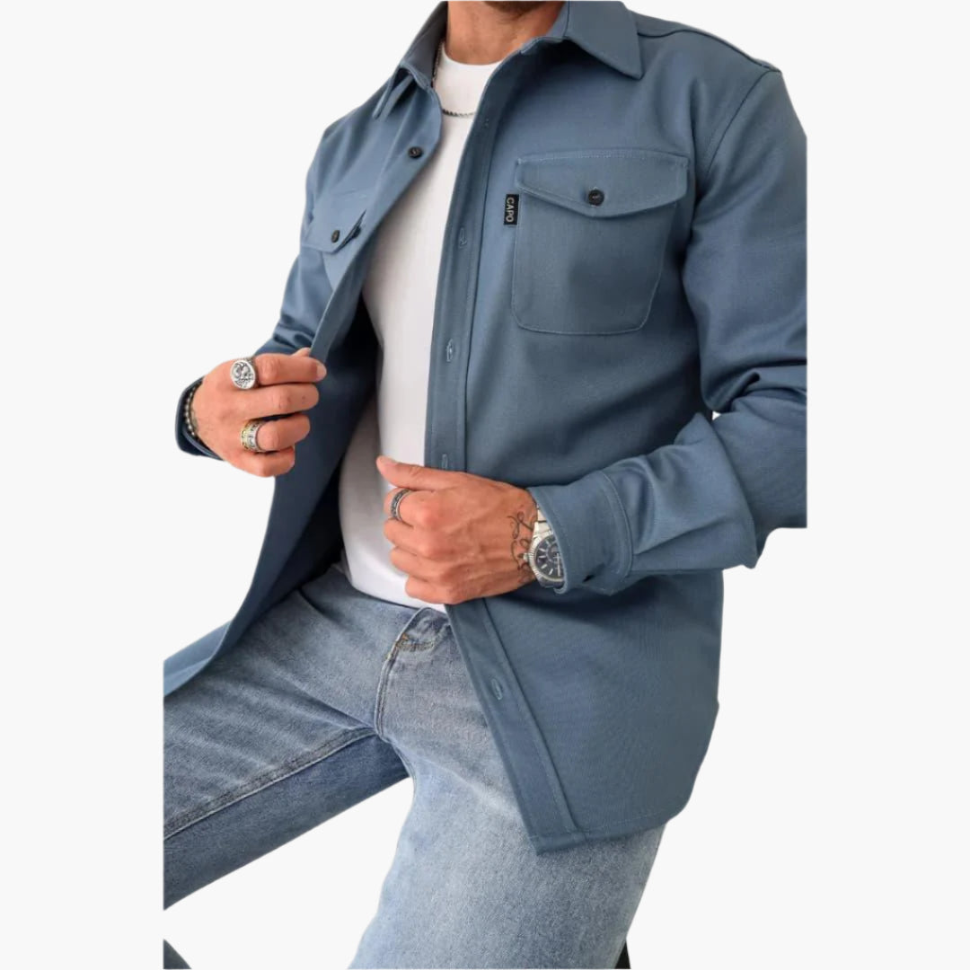 Moderne Overshirt Jacke - Vielseitiges Hemdjacke für Freizeit und Arbeit
